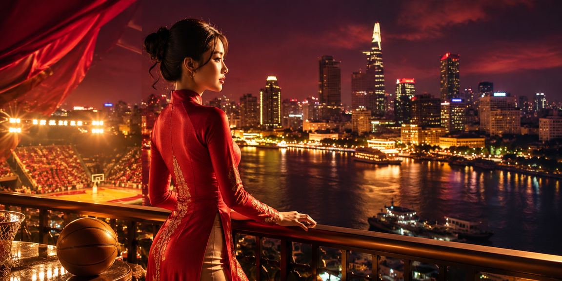 Trận bóng rổ hấp dẫn được tổ chức tại Sài Gòn thu hút đông đảo người xem